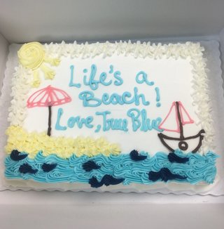 1/4 Sheet Cake