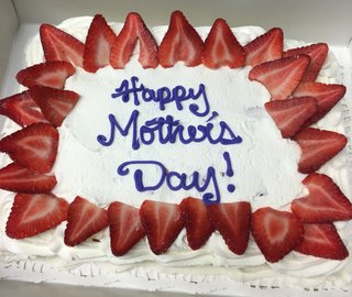 1/4 Sheet Strawberry Shortcake