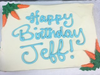 1/4 Sheet Carrot Cake