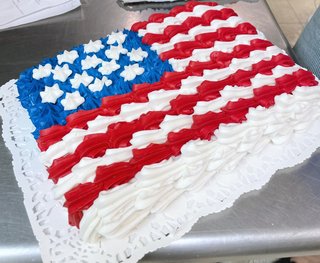 Flag Cake!